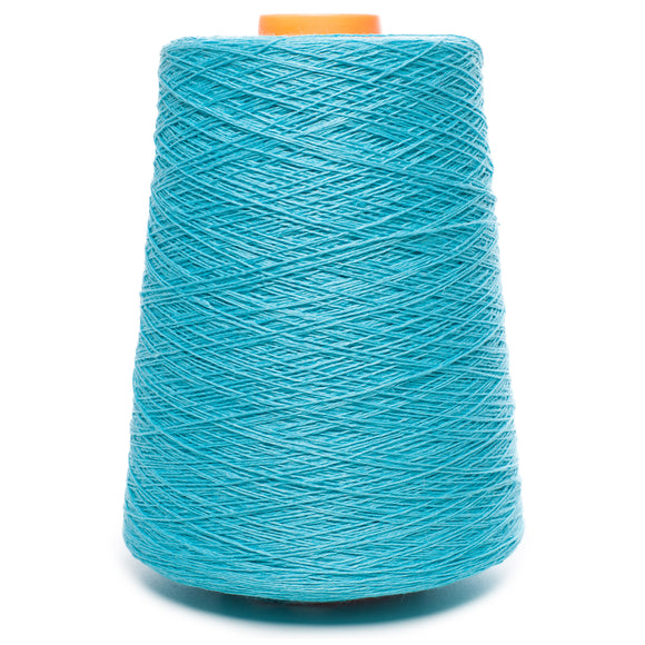 100% Linen Yarn - Bright Turquoise