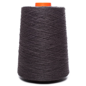 100% Linen Yarn - Anthracite Dark Gray