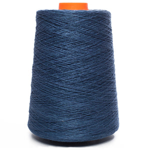 100% Linen Yarn - Dark Blue