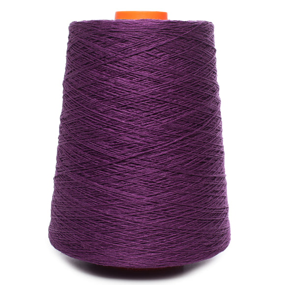 100% Linen Yarn - Reddish Purple