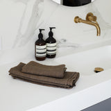 Linen Bath Towel - 100% Linen - Brownish