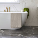 Linen Bath Towel - 100% Linen - Light Gray